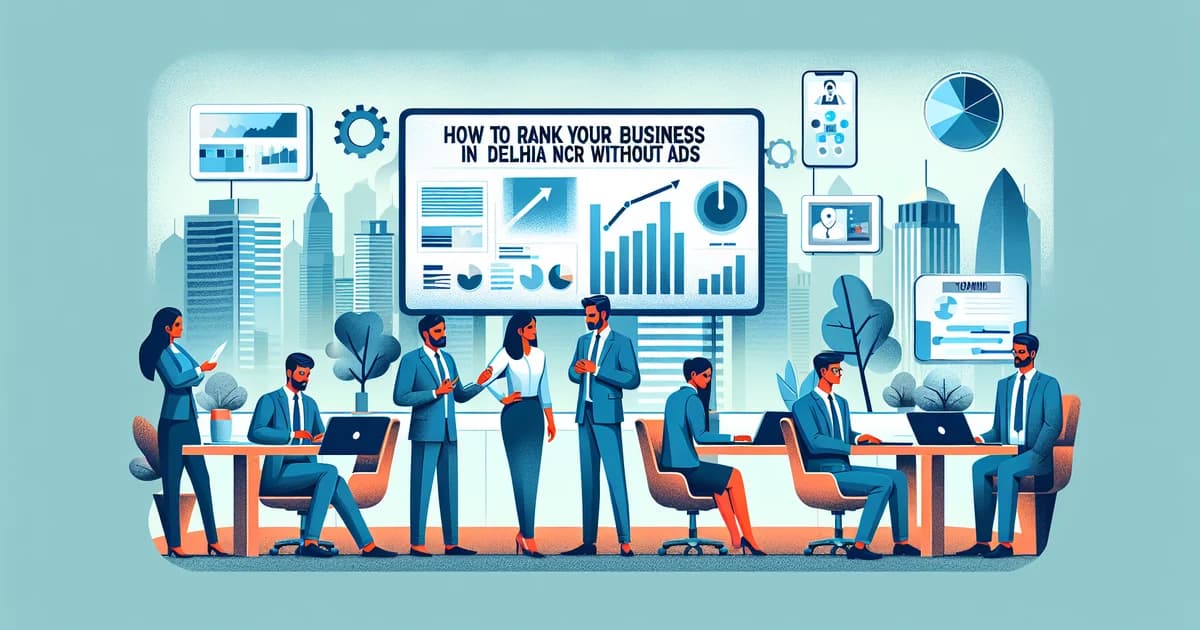How to Rank Your Business in Delhi NCR Without Ads