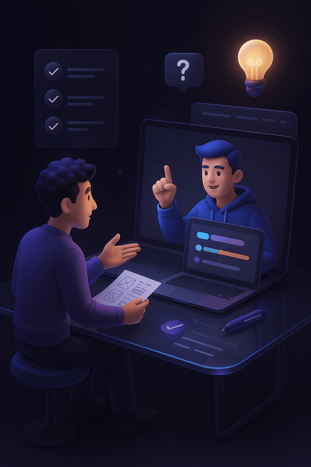 Strategy Call Illustration