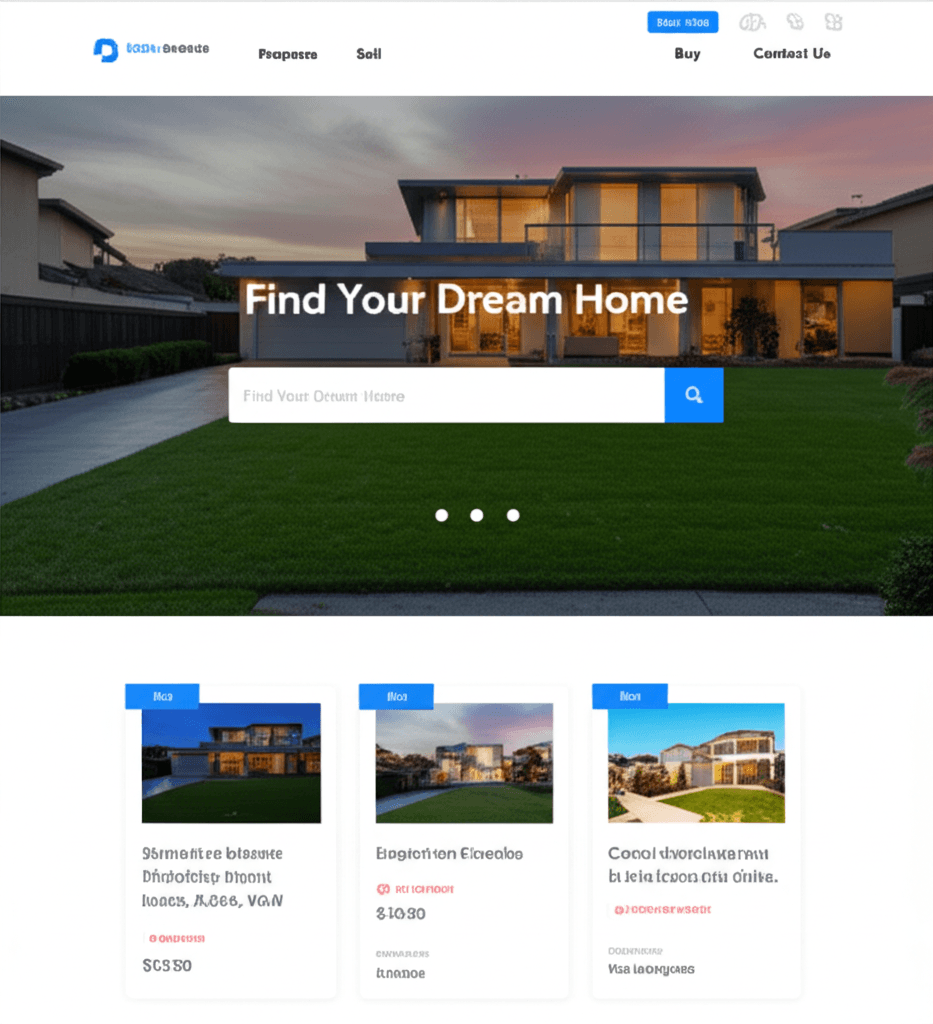 Real Estate Landing Page