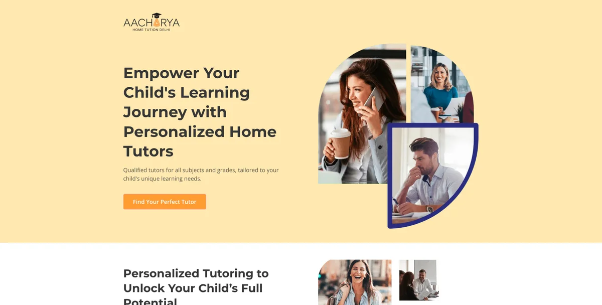 Aacharya Home Tuition - Before