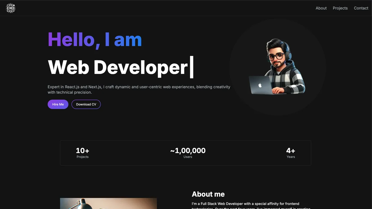 Professional portfolio - Before